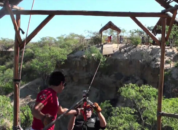 Zip Lining in Cabo