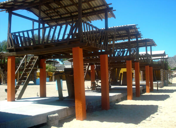 Gran Camping Hotel frente a la playa en San Felipe Baja
