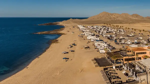 Overview of The Reef RV Park Puerto Peñasco